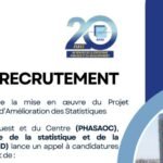 ANSD recrute plusieurs profils pour des Enquetes Demographiques et de Sante Senegal 2026