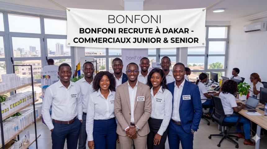 BONFONI recrute des Commerciaux Junior et Senior à Dakar 1 BONFONI recrute des Commerciaux Junior et Senior a Dakar
