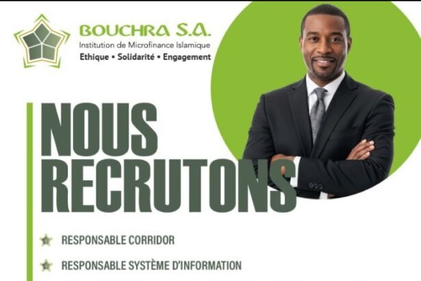 BOUCHRA S.A recrute plusieurs profil au Senegal Juin 2026