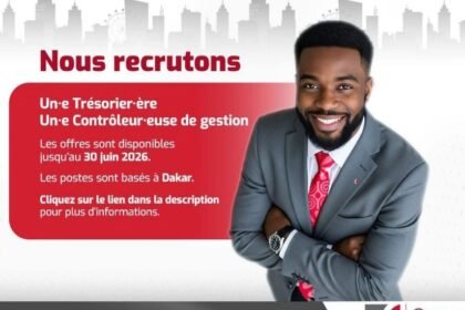 Ferili Senegal recrute une Tresorierere et une Controleureuse de Gestion
