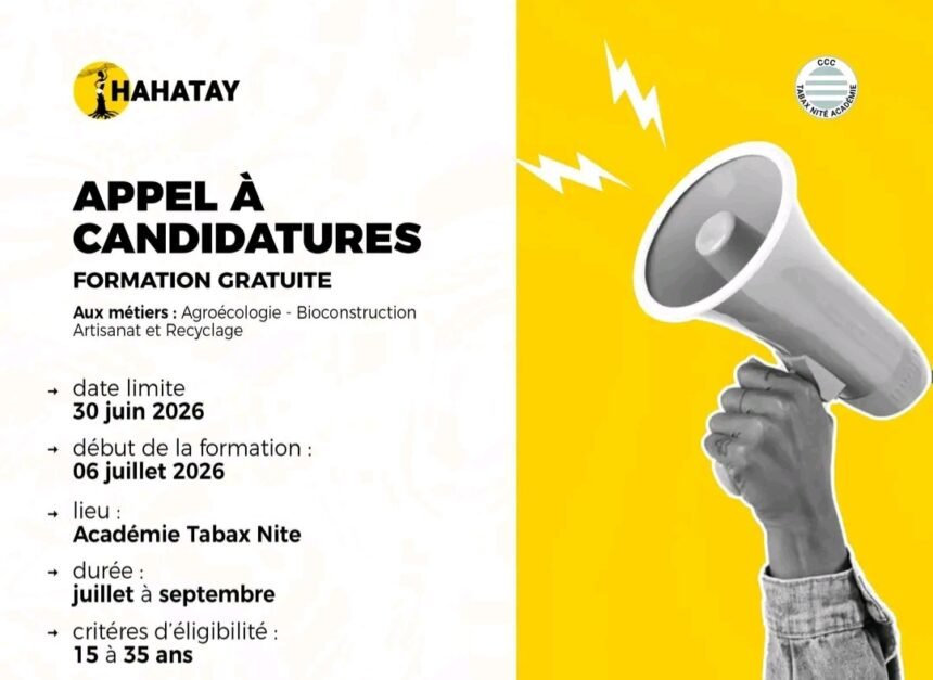 Formation gratuite aux metiers verts Hahatay