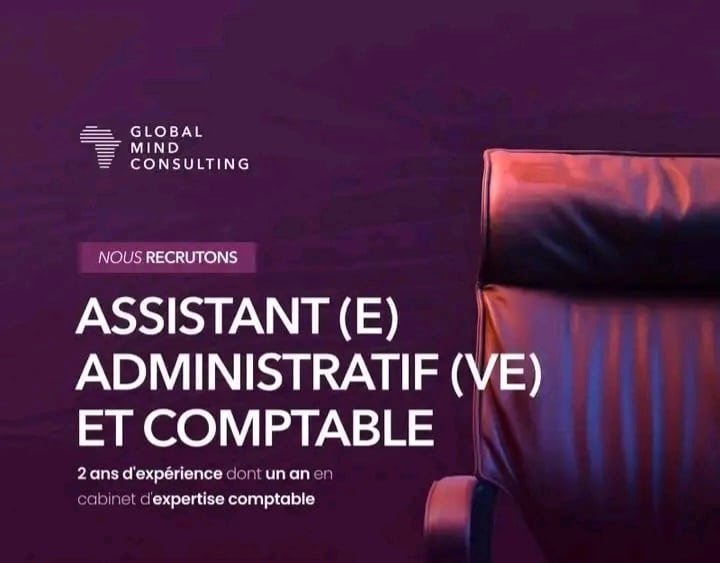 Global Mind Consulting recrute une Assistante Administratifve et Comptable