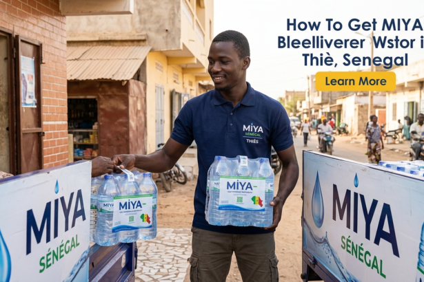 MIYA Senegal recrute un Commercial Livreur a Thies