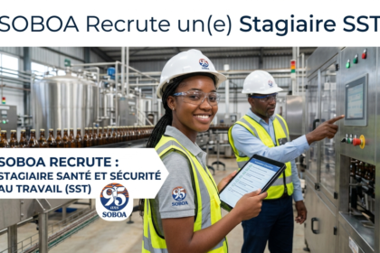 SOBOA recrute une Stagiaire Sante et Securite au Travail SST