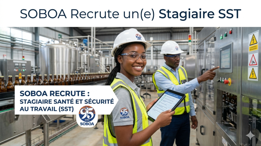 SOBOA recrute une Stagiaire Sante et Securite au Travail SST