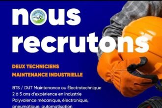 Yellitaare recrute 01 Techniciens Maintenance Industrielle et Responsable Qualite