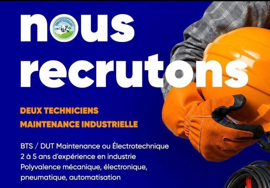 Yellitaare recrute plusieurs profils, Dakar - Sénégal 2026 1 Yellitaare recrute 01 Techniciens Maintenance Industrielle et Responsable Qualite
