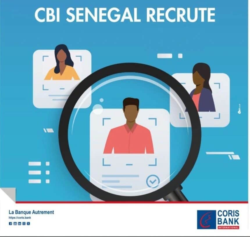 Coris Bank International Senegal recrute une Assistante Juridique a Dakar
