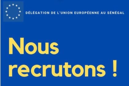 La Delegation de lUnion Europeenne au Senegal recrute 03 Gestionnaires Budget et Comptabilite