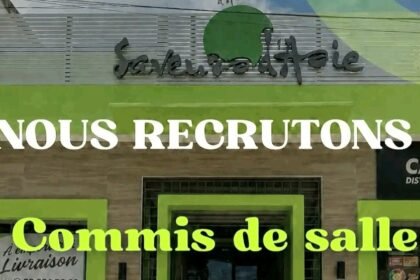 Saveurs dAsie recrute un Commis de Salle Senegal 2026
