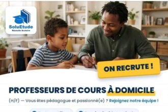 Soluetude recrute des professeurs de cours a domicile