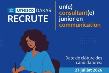 UNESCO recrute une Consultante junior