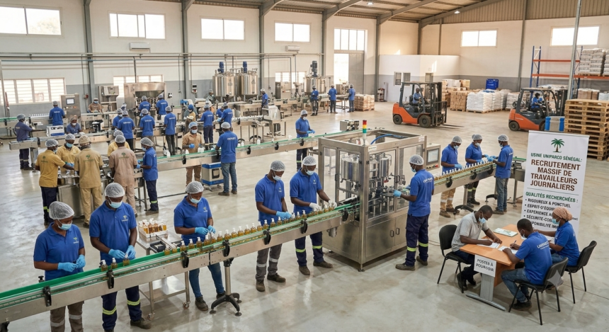 Usine UNIPARCO Senegal